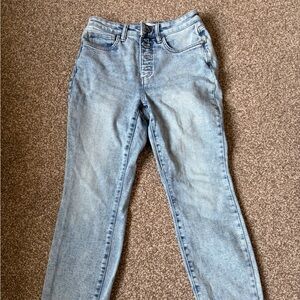 LC Lauren Conrad Women's Light Wash Skinny Jeans